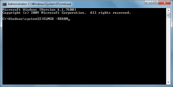 How to Make Windows 7 Genuine Using Command Prompt