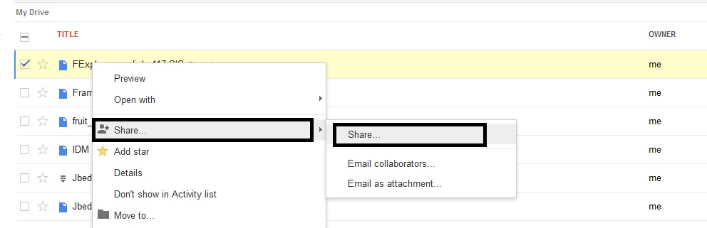 How to Share Google Drive Download Links For Uploaded Files - 2