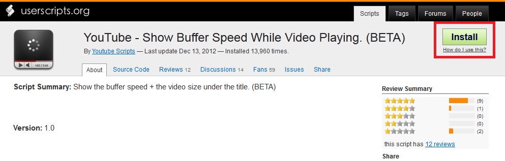 How to Know YouTube Buffering Speed - 2