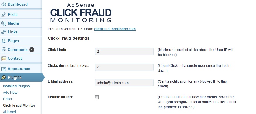 How to Protect Adsense Account From Invalid Clicks - 2